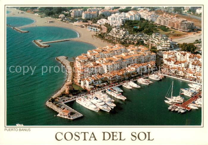 Puerto Banus Marbella ES Fliegeraufnahme