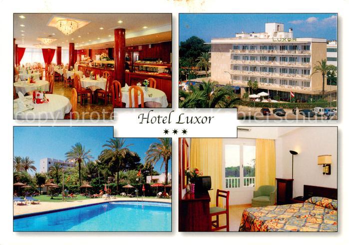 Playa de Palma Mallorca Hotel Luxor Speisesaal Pool Zimmer