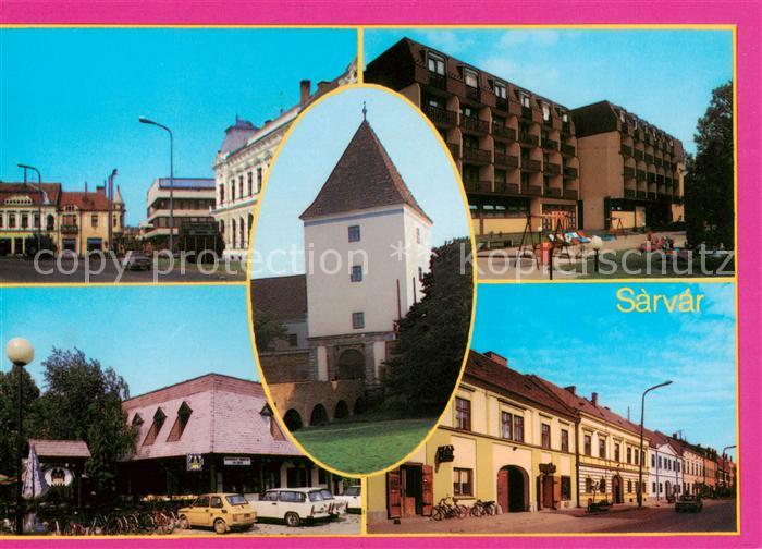 Sarvar HU Orts und Teilansichten