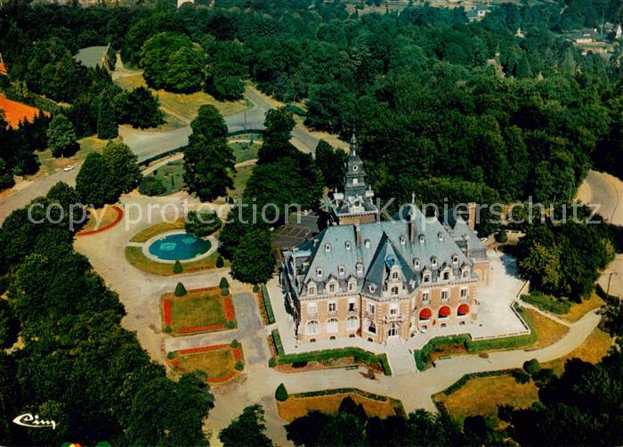Namur sur Meuse Belgie Chateau de Namur Citadelle Vue aerienne