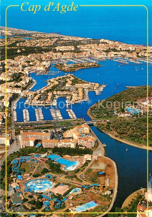 Cap-d Agde Vue aerienne