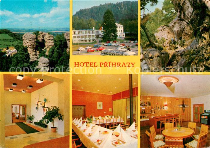 Mlada Boleslav Jungbunzlau CZ Hotel Prihrazy Panorama Foyer Speisesaal Bar