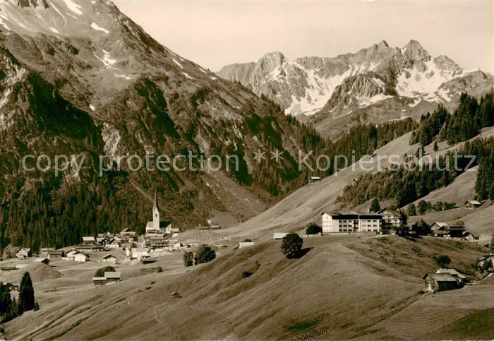 Mittelberg Kleinwalsertal AT Alpenhaus Walsertal Panorama