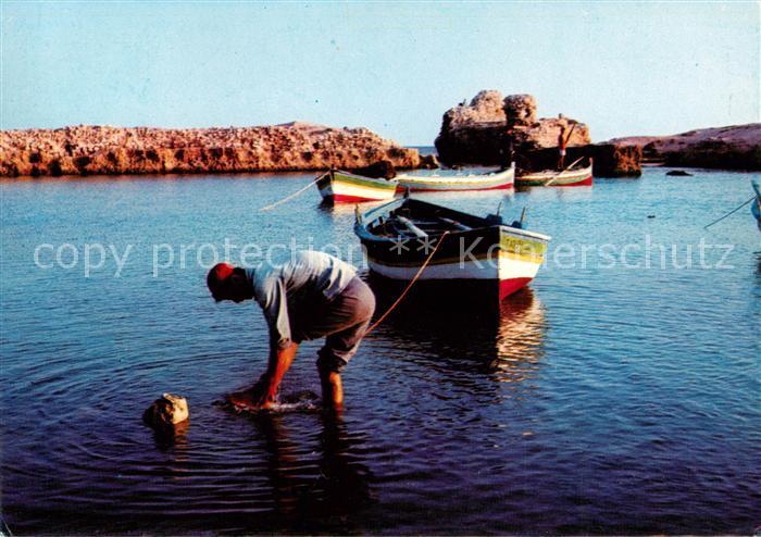 Mahdia Tunesie Le vieux port Le Pecheur