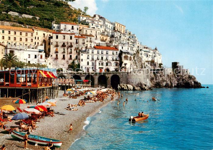 Amalfi IT La spiaggia