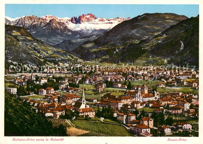 Bozen Gries Suedtirol IT Panorama