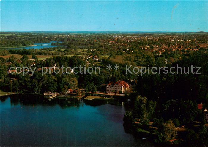 Fissau Seeschloss am Kellersee Fliegeraufnahme