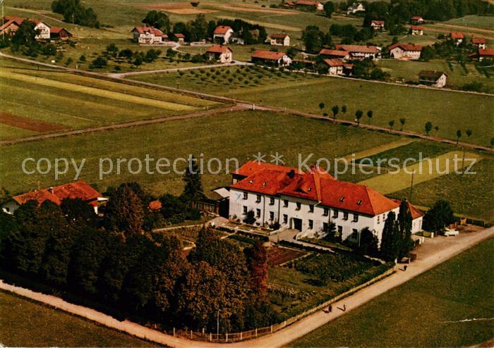 Bruckmuehl Rosenheim Krankenhaus des Marktes Fliegeraufnahme