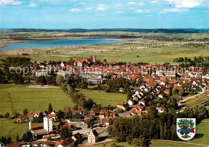 Bad Buchau Federsee Fliegeraufnahme