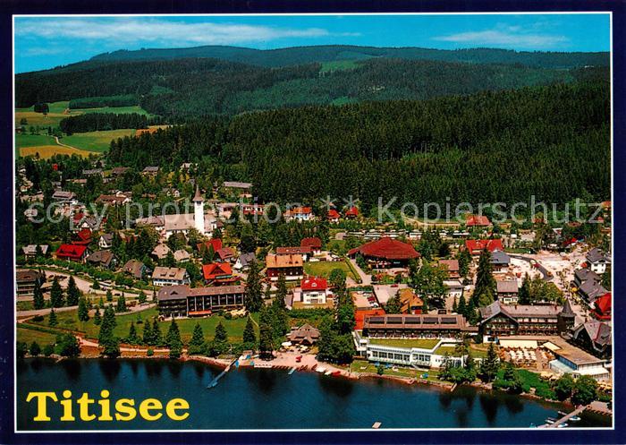 TITISEE Schwarzwald BW Fliegeraufnahme