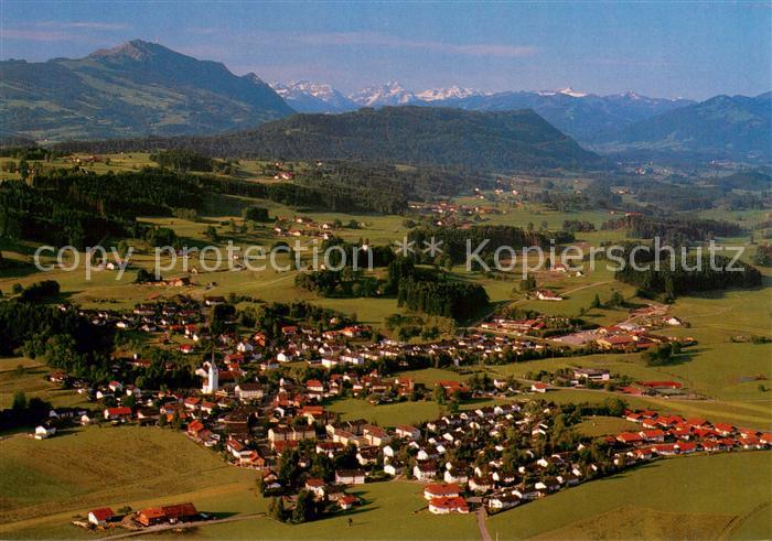 Sulzberg Allgaeu Fliegeraufnahme