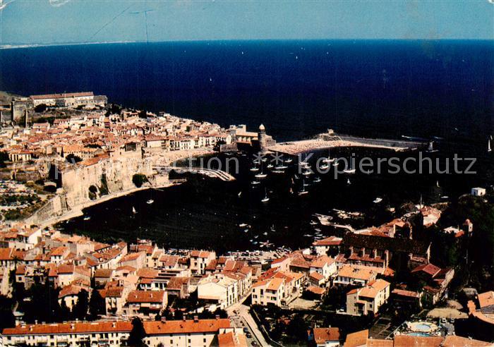 Collioure 66 Pyrenees-Orientales Vue generale aerienne
