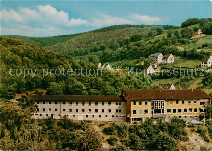 Altena Lenne Jugendherberge Fliegeraufnahme