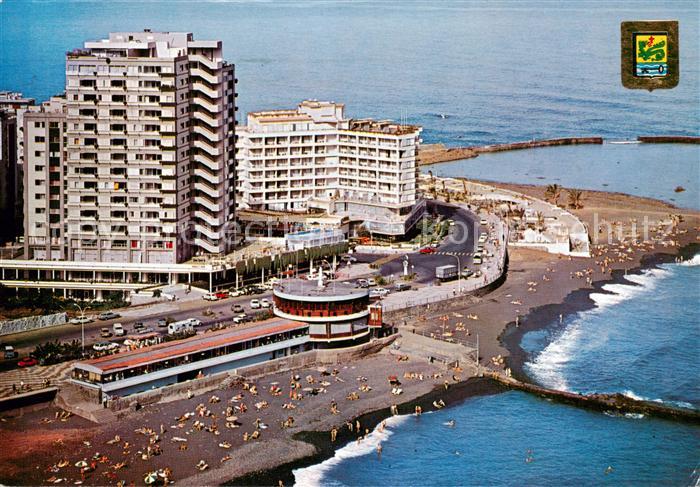 Puerto-de-la-Cruz Tenerife ES Avenida de Colon e Instalaciones Hoteles