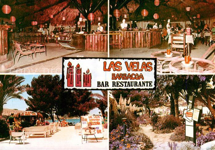 Santa Ponsa Mallorca Islas Baleares Las Velas Barbacoa Bar Restaurante