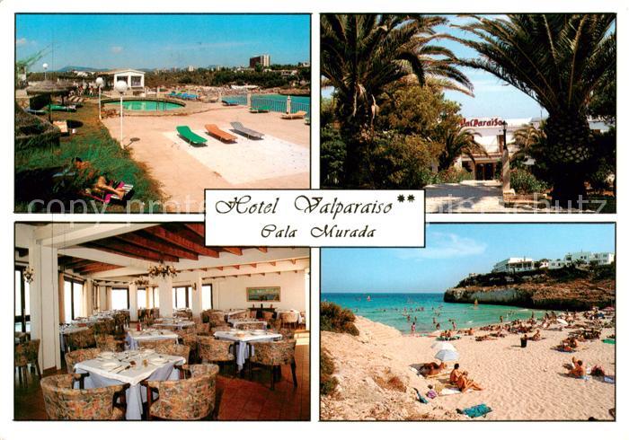 Cala Murada Hotel Valparaiso Pool Speisesaal Strand