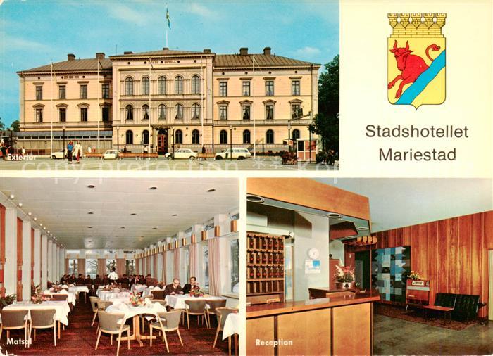 Mariestad Sweden Stadshotellet Mariestad Matsal Reception