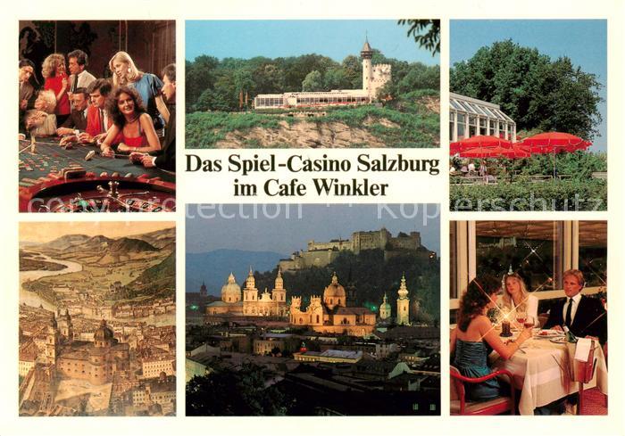 Salzburg  AT Spielcasino im Cafe Restaurant Winkler Roulette Mittelalterliches S