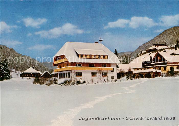 Menzenschwand Jugendkurheim Schwarzwaldhaus
