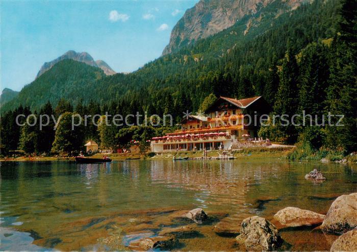 Hintersee Berchtesgaden Seehotel Gamsbock