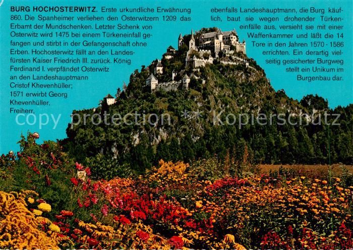 Burg Hochosterwitz Kaernten AT Panorama