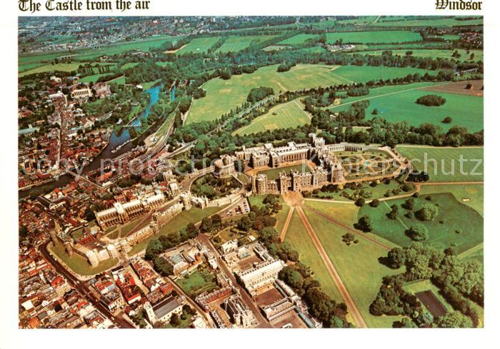 Windsor  Castle London UK The Castle from the air