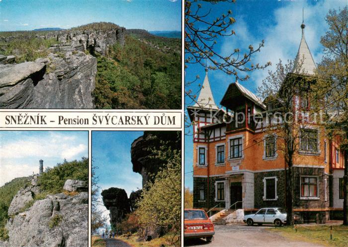 Decin Tetschen-Bodenbach Boehmen CZ Pension Svycarsky Dum Sneznik