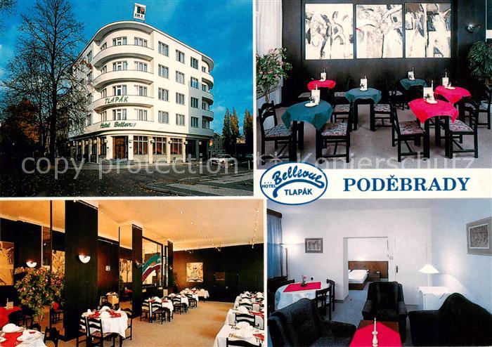 Podebrady Bad Podiebrad CZ Hotel Bellevue Tlapak Gastraeume