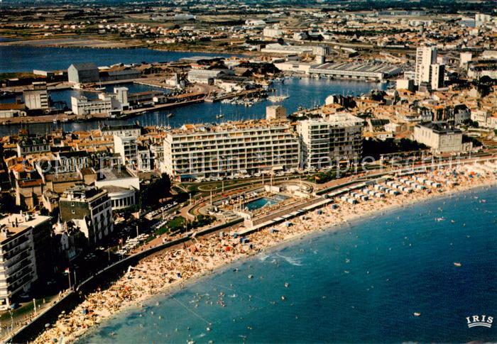 Les Sables-d Olonne 85 Vue aerienne de la Plage
