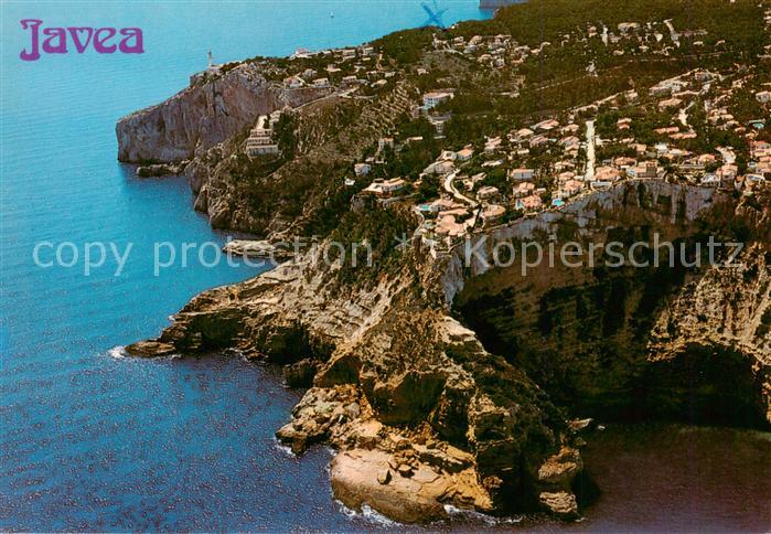 Javea Costa Blanca ES Vista aerea Cabo La Nao