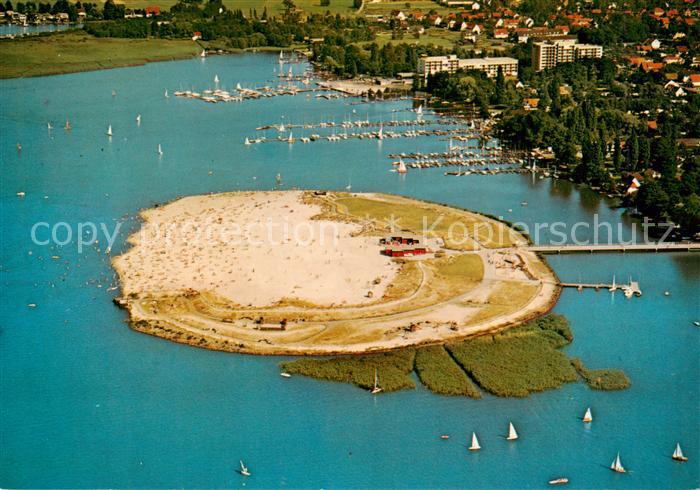 Steinhuder Meer Wunstorf Badeinsel Fliegeraufnahme