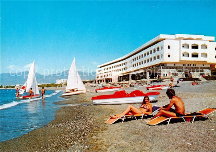 Ierapetra Crete Greece Petra Mare Hotel Strand