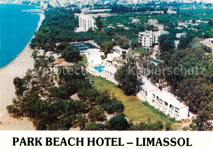 Limassol Cyprus Park Beach Hotel Fliegeraufnahme