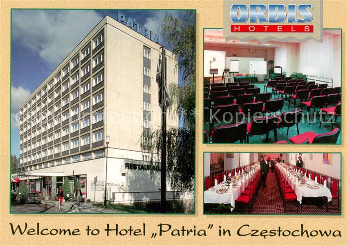 Czestochowa Schlesien Hotel Patria Konferenzraum Speisesaal