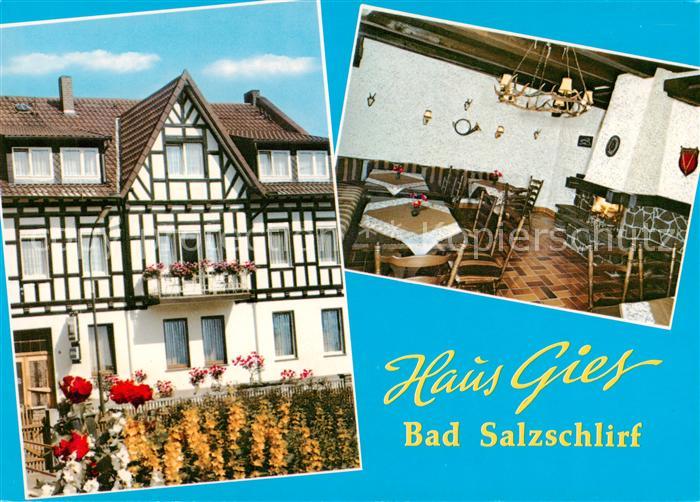 Bad Salzschlirf Gaestehaus Haus Gies Pension Gaststube