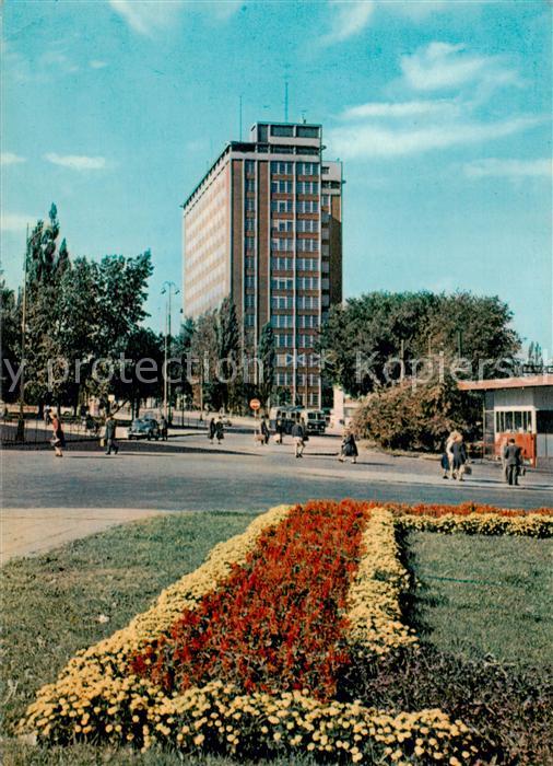 Gottwaldov Zlin CZ Platz der Arbeit