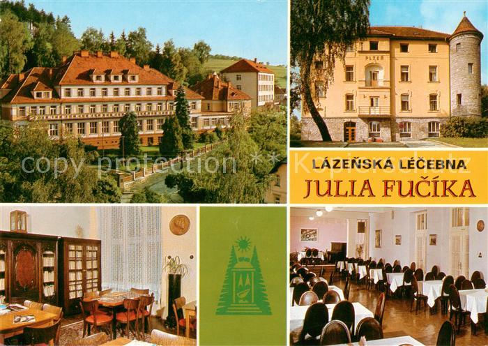 Luhacovice CZ Lacenska lecebna Julia Fucika s dependanci Morava a Plzen