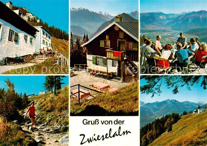 Bad Reichenhall Zwieselalm Terrasse Panorama Teilansichten