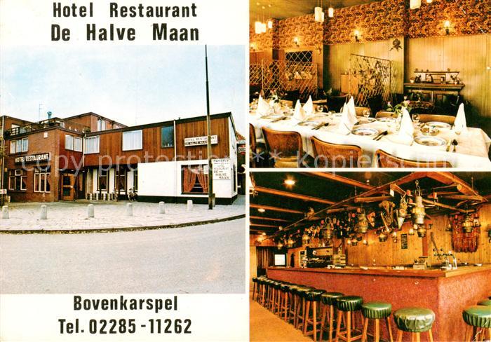 Bovenkarspel NL Hotel Restaurant De Halve Maan Gaststube Bar