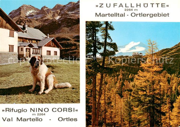 Martelltal Bolzano IT Zufallhuette Bernhardiner Panorama