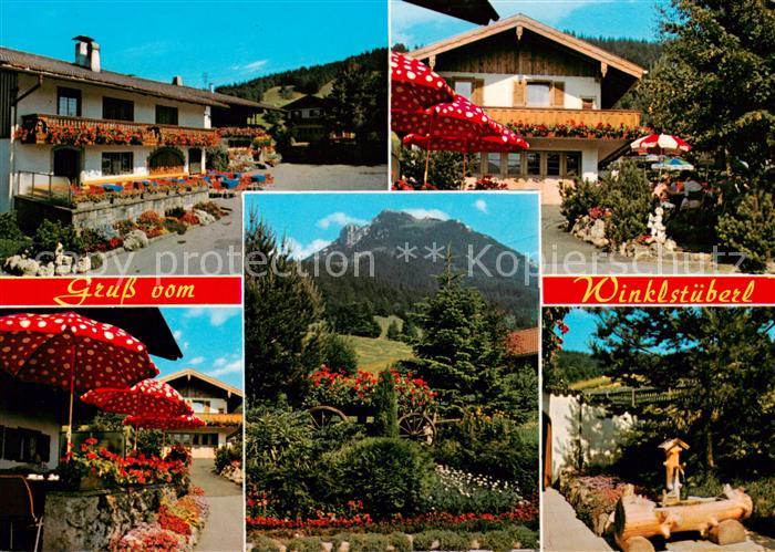 Winkl Fischbachau Cafe Winklstueberl Park Brunnen Teilansichten