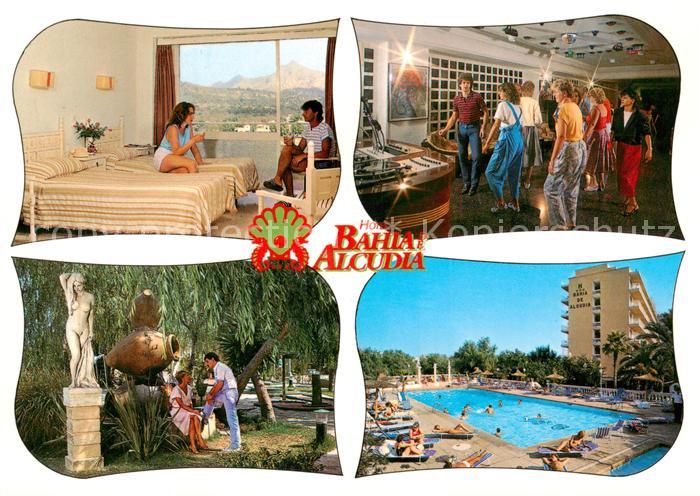 Alcudia Mallorca ES Hotel Bahia de Alcudia Zimmer Park Pool Rezeption