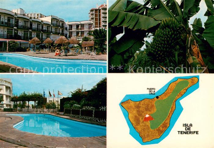 Puerto-de-la-Cruz Tenerife ES Residencia Apartamentos Las Bananas Pool