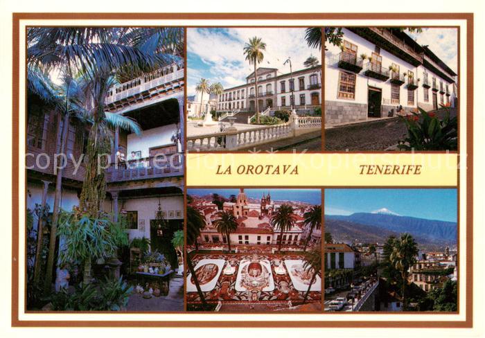 La Orotava Tenerife ES Teilansichten