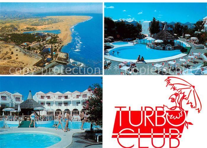 Maspalomas Gran Canaria ES Apto Turbo Club Camping International Fliegeraufnahme