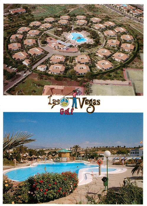 Maspalomas Gran Canaria ES Bungalows Las Vegas Golf Fliegeraufnahme Pool