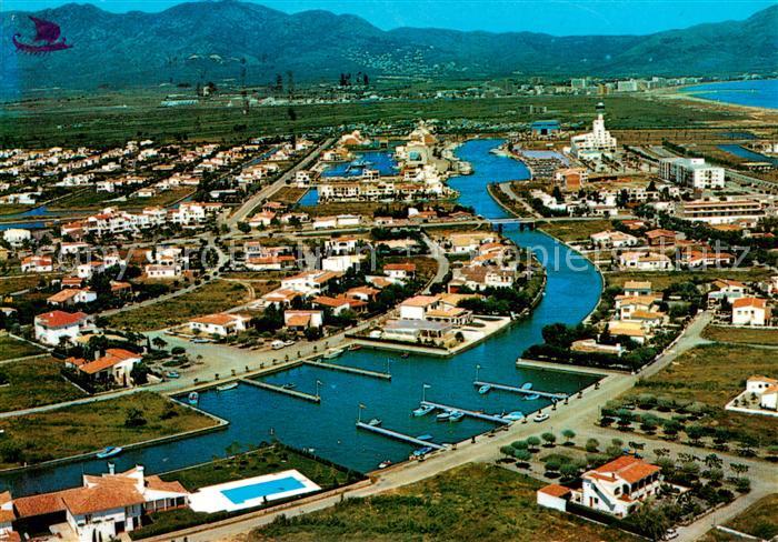Ampuriabrava ES Fliegeraufnahme