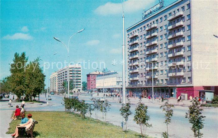 Nowosibirsk Novosibirsk Bahnhofplatz Hauptkaufmarkr