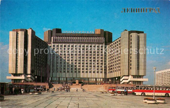 Leningrad St Petersburg RU Hotel Prebaltijskaja