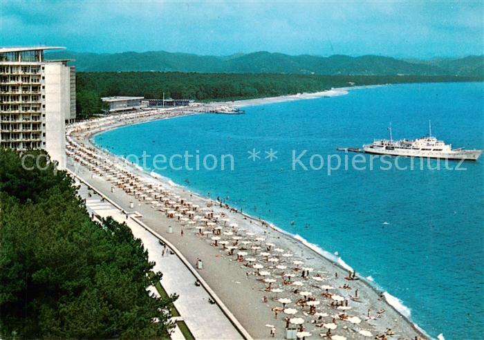 Pitsunda Pizunda Georgia Blue Sea Kavkasische Sehenswuerdikeit